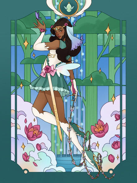 Sailor Guardian of Faelia by DylByDoodles Sailor Guardian of Faelia by DylByDoodles