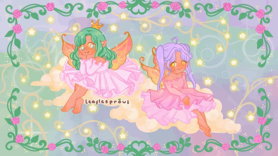 Myri & Minet in the Heavens by Yapo Myri & Minet in the Heavens by Yapo